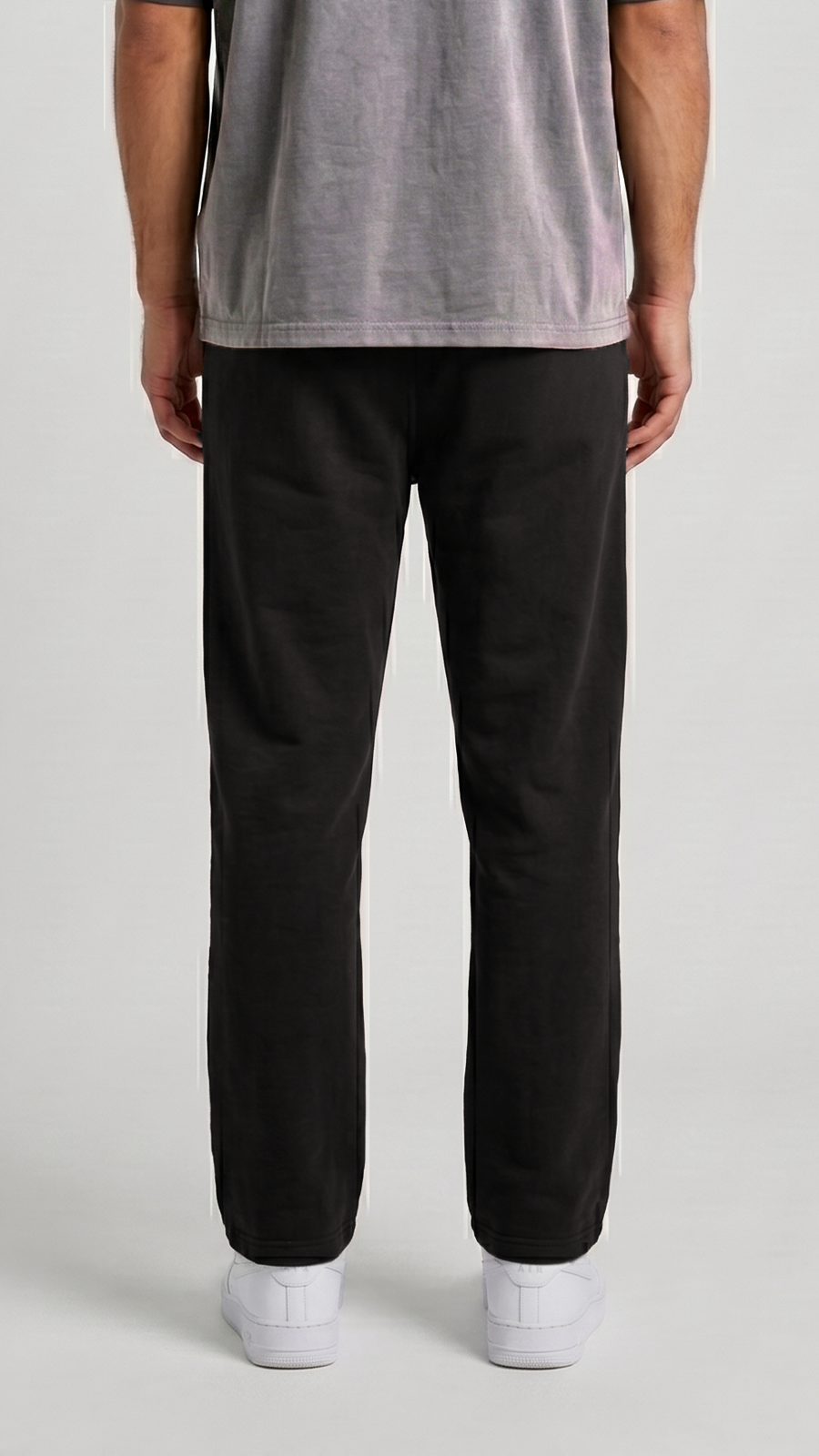 Straight Pleated Trousers