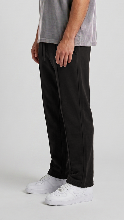 Straight Pleated Trousers