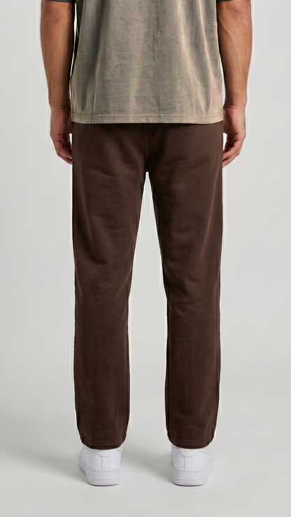Straight Pleated Trousers